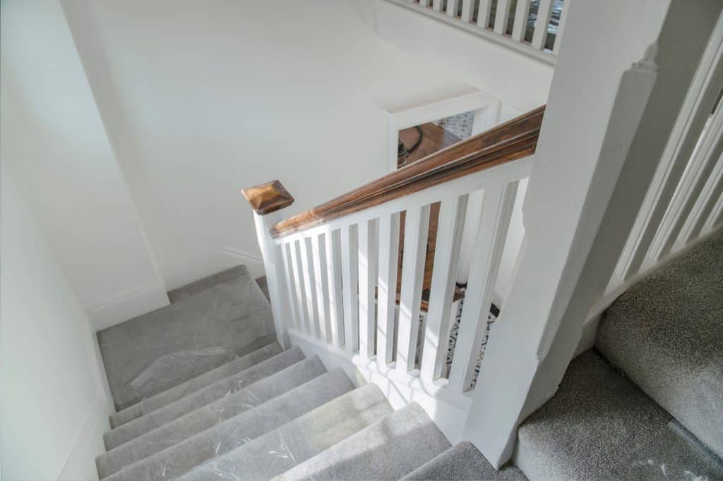 house renovation services - staircase finished