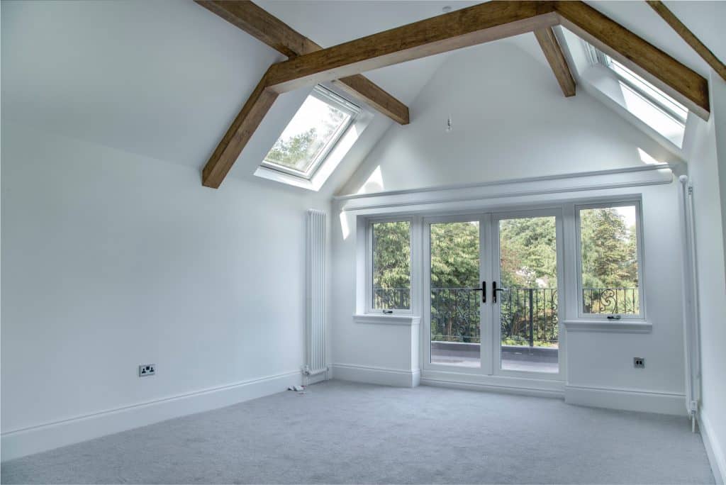 master bedroom extension with balcony