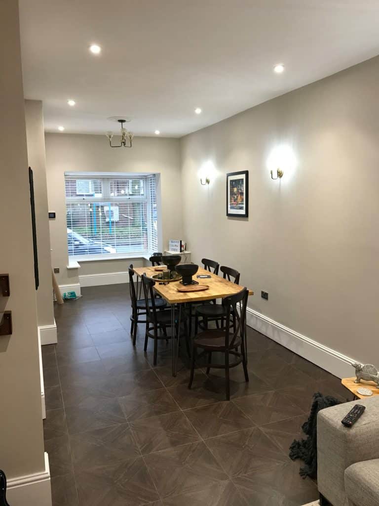 lounge and dining room Renovation Harborne
