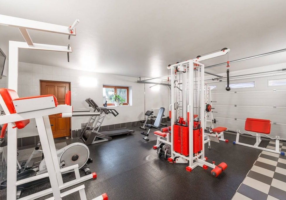 Gym Garage Conversion in Herefordshire