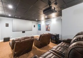 Home cinema garage conversion ideas-min