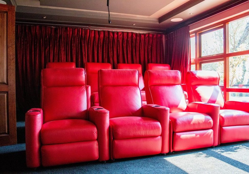 garage conversion ideas in the West Midlands cinema